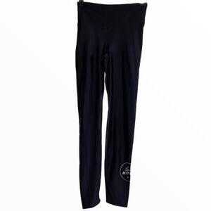 Heroine Sport Leggings Black "The Works" Water Drop Graphic Full Length Small